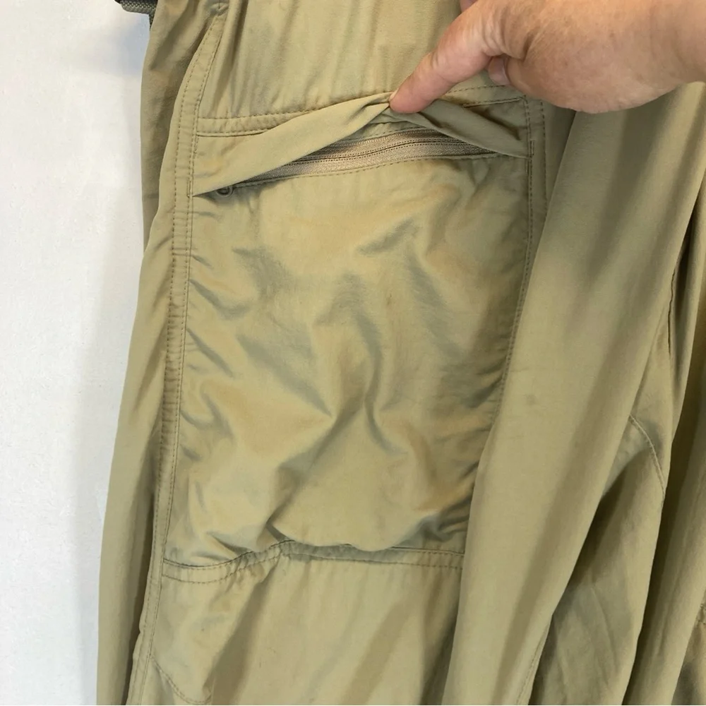 Free Soldier Tactical Gear Pants Mens 36 Khaki Cargo Security Belted Quick Dry - Picture 5 of 16